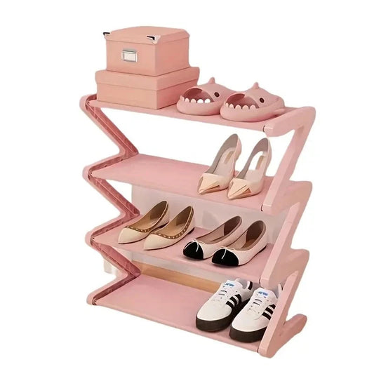 4-layer simple shoe rack