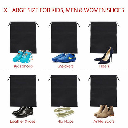 12PCS  Shoe Storage Drawstring Bag Dust-proof