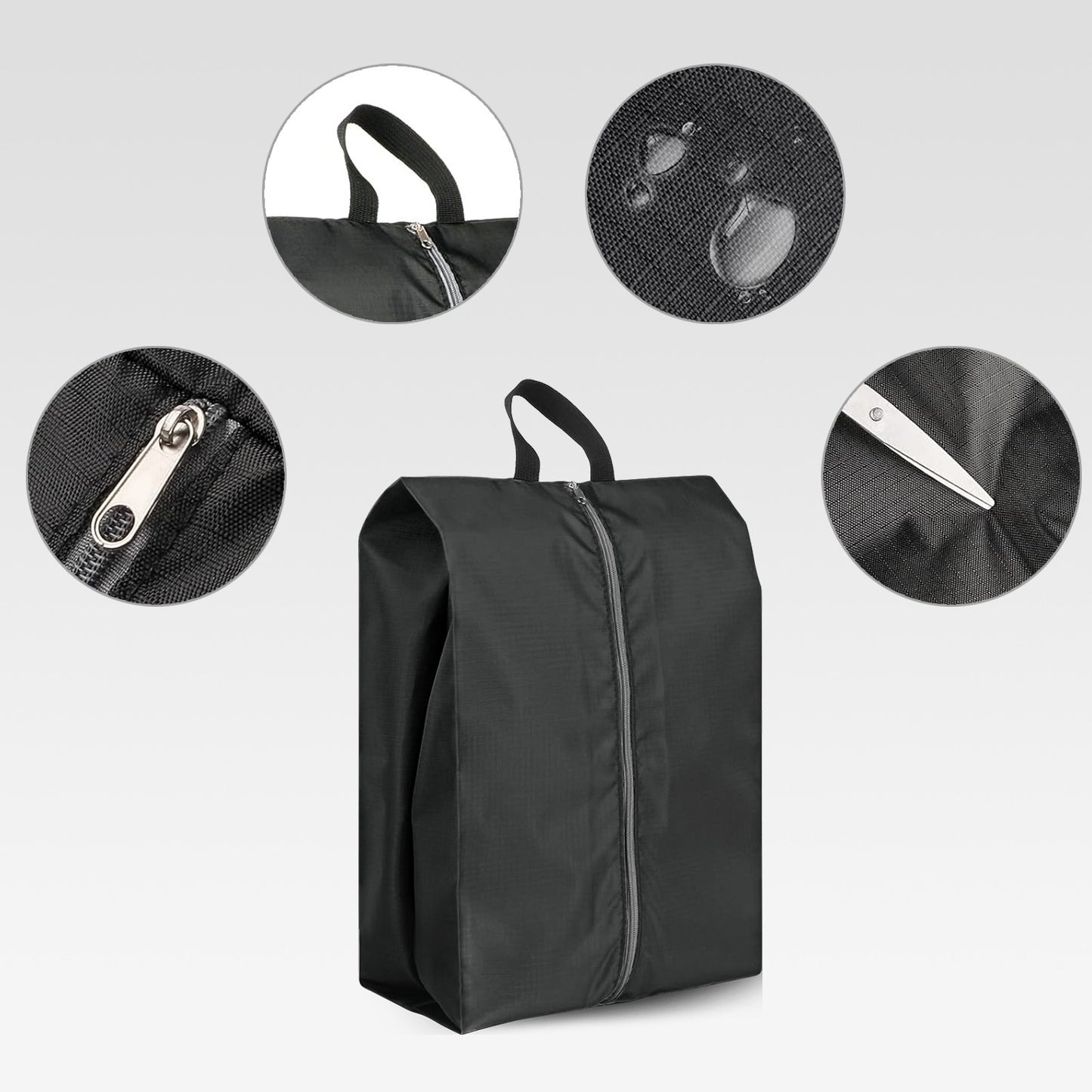 6 PCS Moisture Resistant Travel Shoe Bags