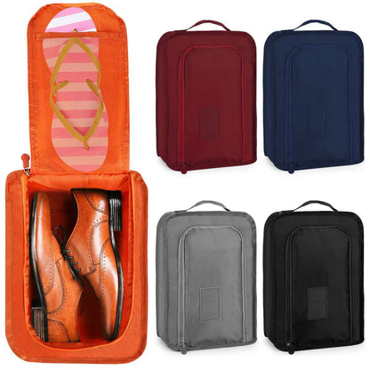Travel Shoe Bags Zip Pouch Storage Organizer Waterproof Bag Shoes Carry Case Box