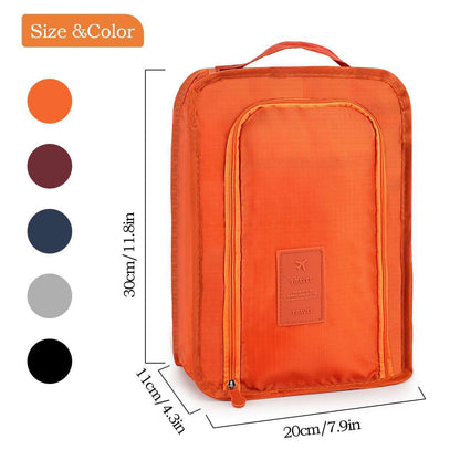 Travel Shoe Bags Zip Pouch Storage Organizer Waterproof Bag Shoes Carry Case Box
